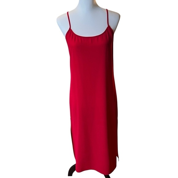 Show Me Your Mumu Shiloh Slip Dress in Cherry Size S - Picture 3 of 7